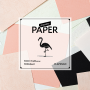 chocotto PAPER｜100*148 FLAMINGO_1